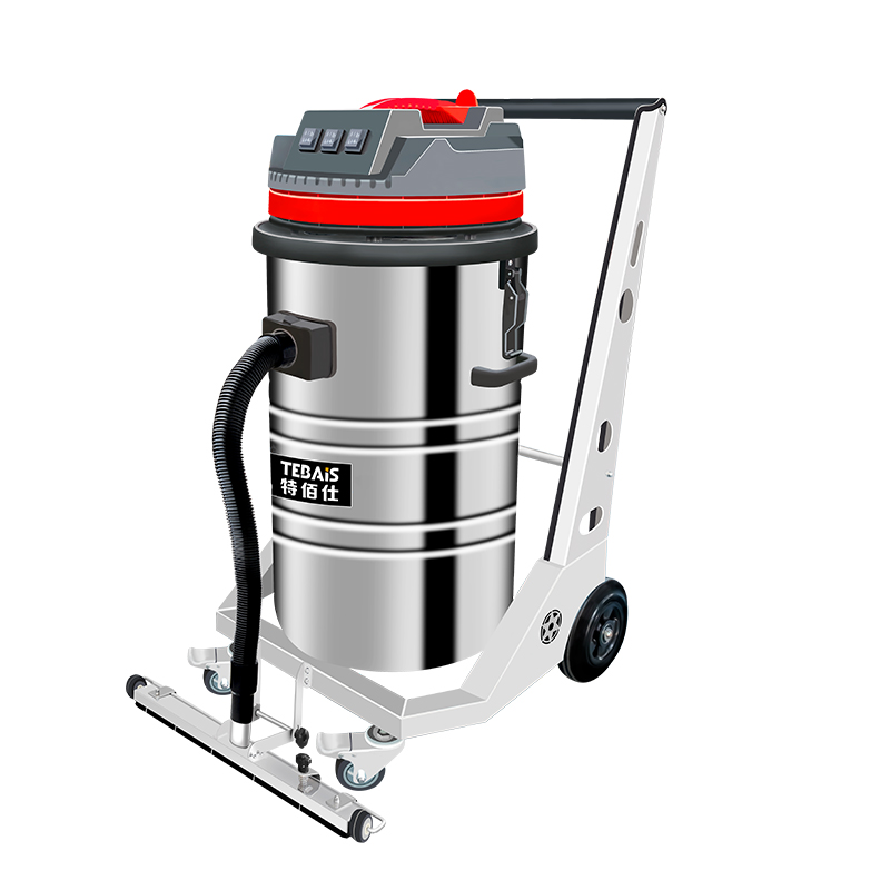 TC-3680P工业用吸尘器可用于地面日常清洁维护工作，适合清理少量的粉尘。